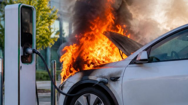 Electric Vehicle Fire Highlights Safety Concerns at Charging Stations | best online slots sign up bo